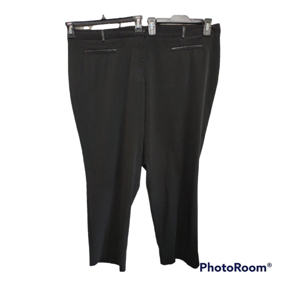 Avenue black dress pants/trousers/slacks size 22